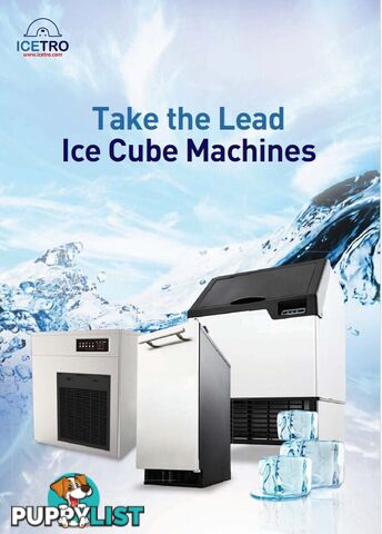 Icetro commercial ice making machine at genuine runout stock sale below landed cost prices.