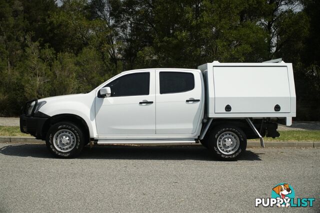 2019 ISUZU D-MAX SX DUAL CAB MY19 CAB CHASSIS