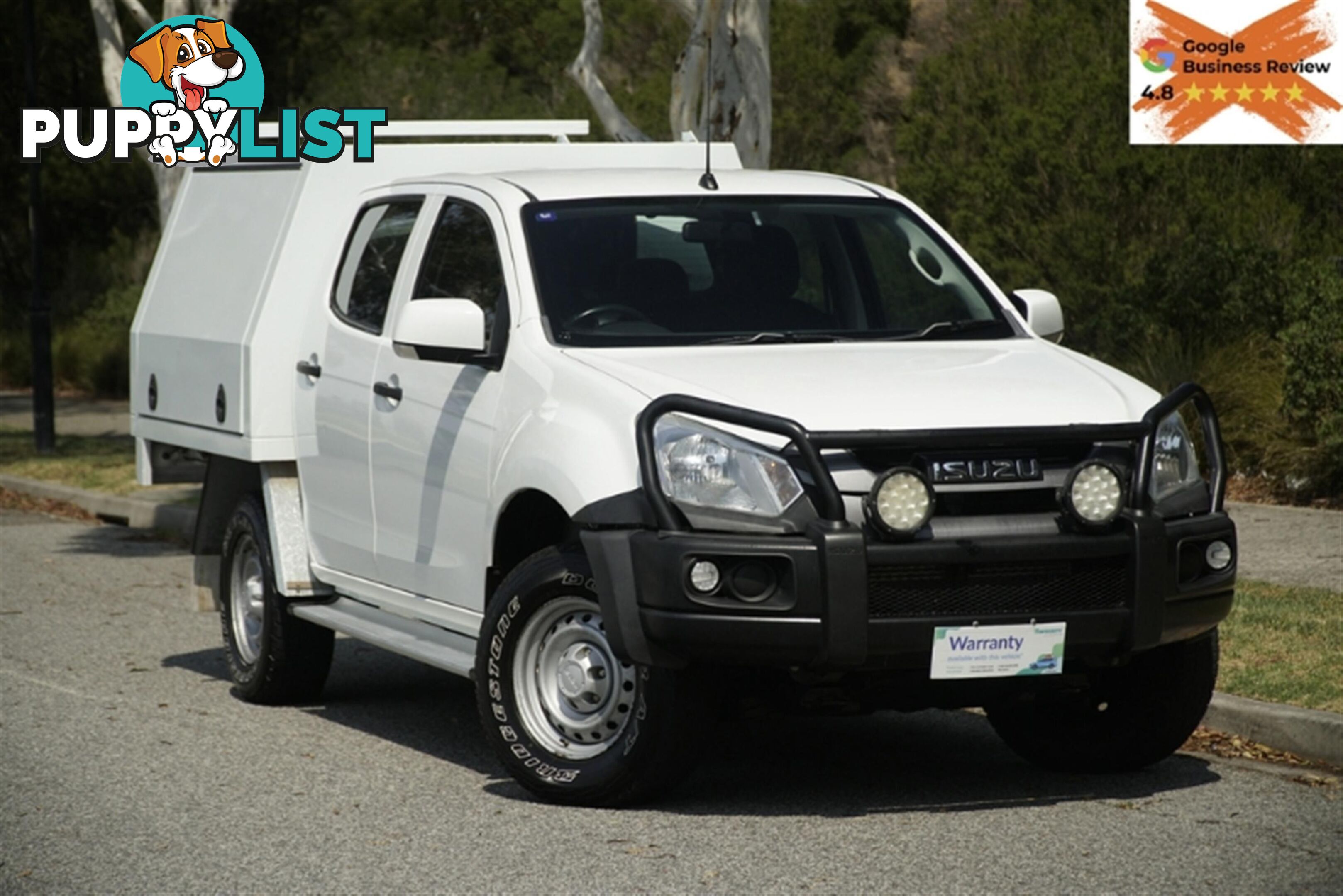 2019 ISUZU D-MAX SX DUAL CAB MY19 CAB CHASSIS