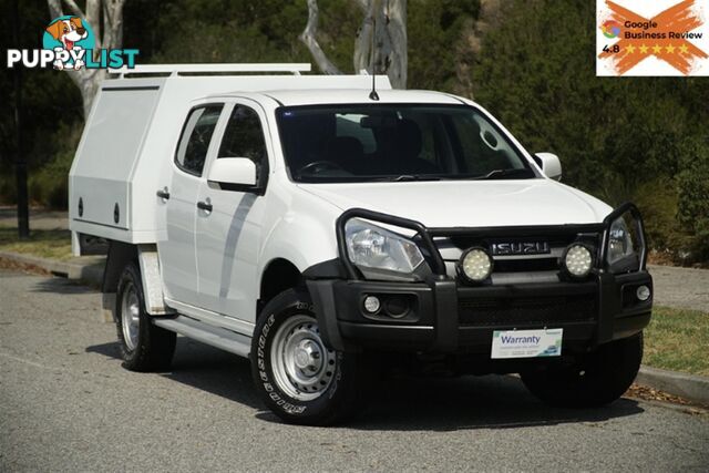 2019 ISUZU D-MAX SX DUAL CAB MY19 CAB CHASSIS