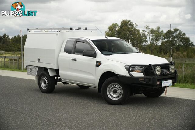 2016 FORD RANGER XL EXTENDED CAB PX MKII CAB CHASSIS