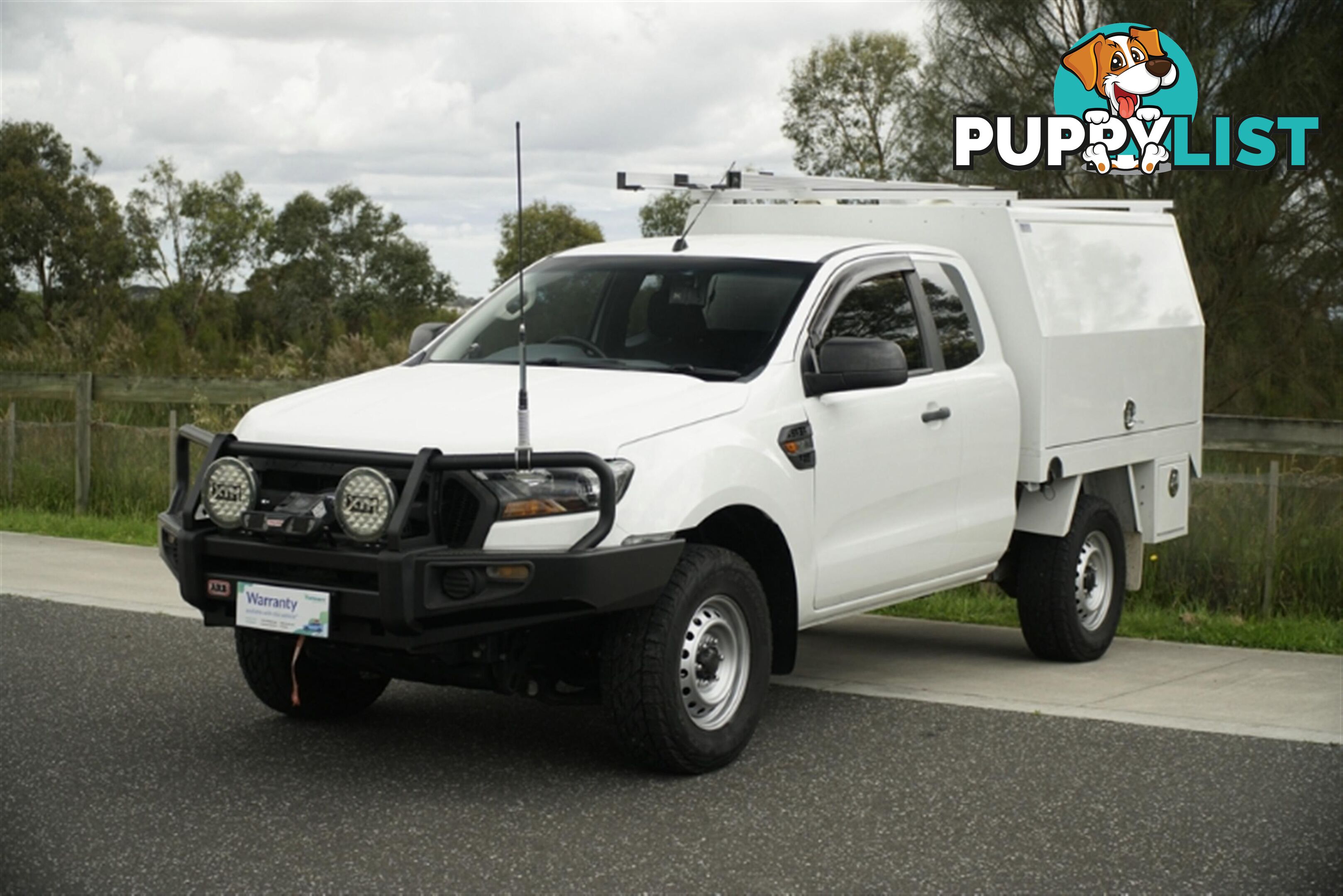 2016 FORD RANGER XL EXTENDED CAB PX MKII CAB CHASSIS