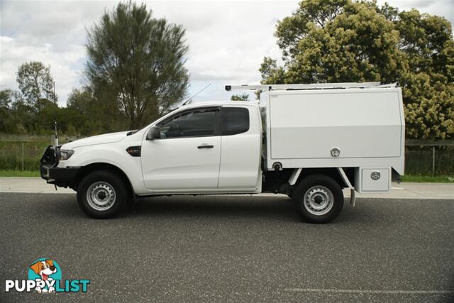 2016 FORD RANGER XL EXTENDED CAB PX MKII CAB CHASSIS