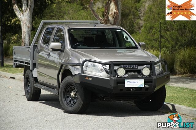 2017 ISUZU D-MAX SX DUAL CAB MY17 CAB CHASSIS