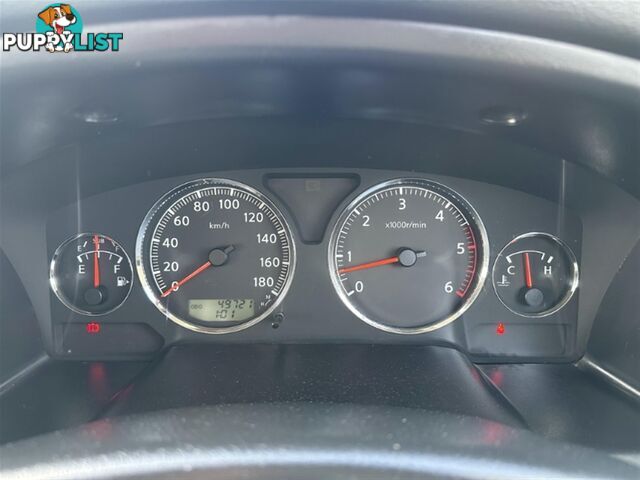 2012 NISSAN PATROL DX GU 7 MY10 WAGON