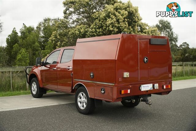 2017 ISUZU D-MAX LS-M DUAL CAB MY17 UTILITY