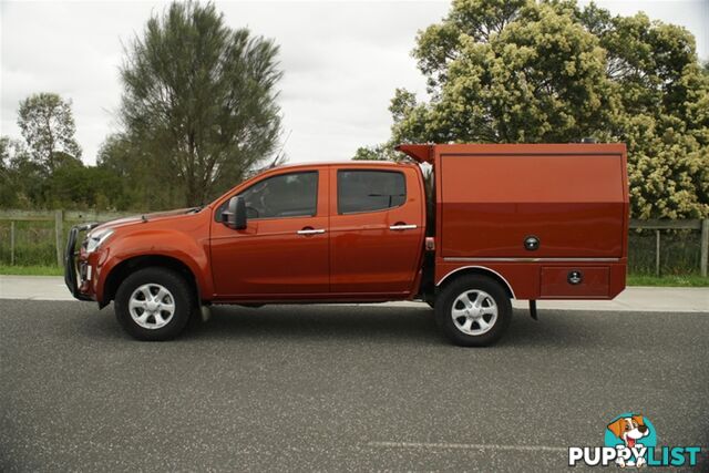 2017 ISUZU D-MAX LS-M DUAL CAB MY17 UTILITY