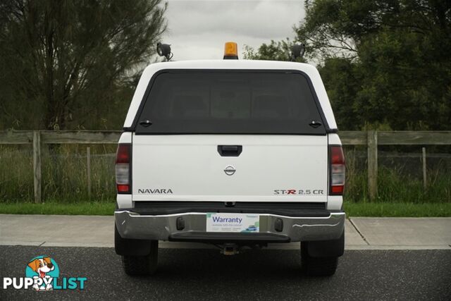 2010 NISSAN NAVARA ST-R DUAL CAB D22 MY09 UTILITY