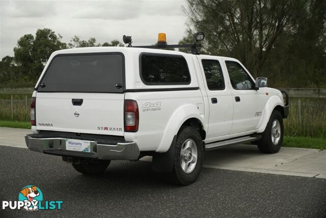 2010 NISSAN NAVARA ST-R DUAL CAB D22 MY09 UTILITY