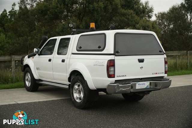 2010 NISSAN NAVARA ST-R DUAL CAB D22 MY09 UTILITY