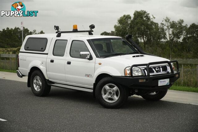 2010 NISSAN NAVARA ST-R DUAL CAB D22 MY09 UTILITY