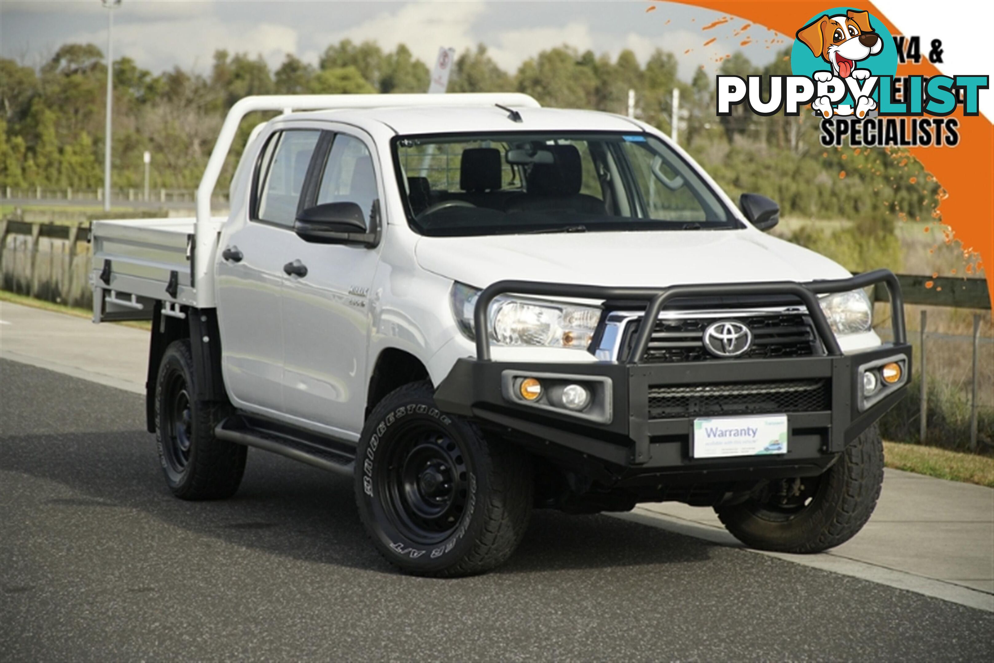 2019 TOYOTA HILUX SR DUAL CAB GUN126R CAB CHASSIS