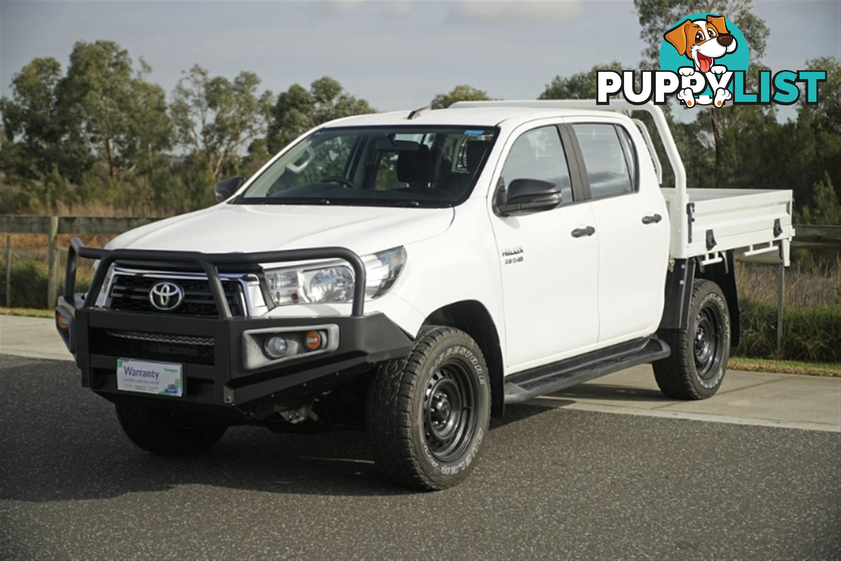 2019 TOYOTA HILUX SR DUAL CAB GUN126R CAB CHASSIS