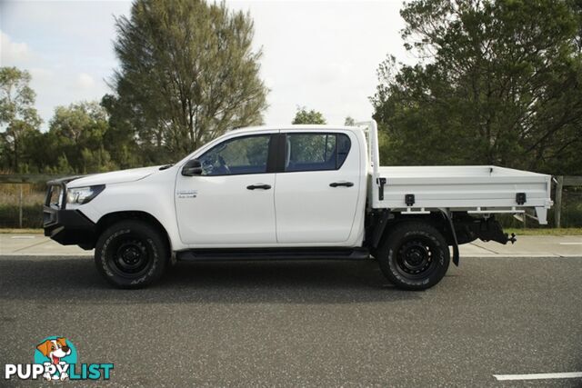 2019 TOYOTA HILUX SR DUAL CAB GUN126R CAB CHASSIS