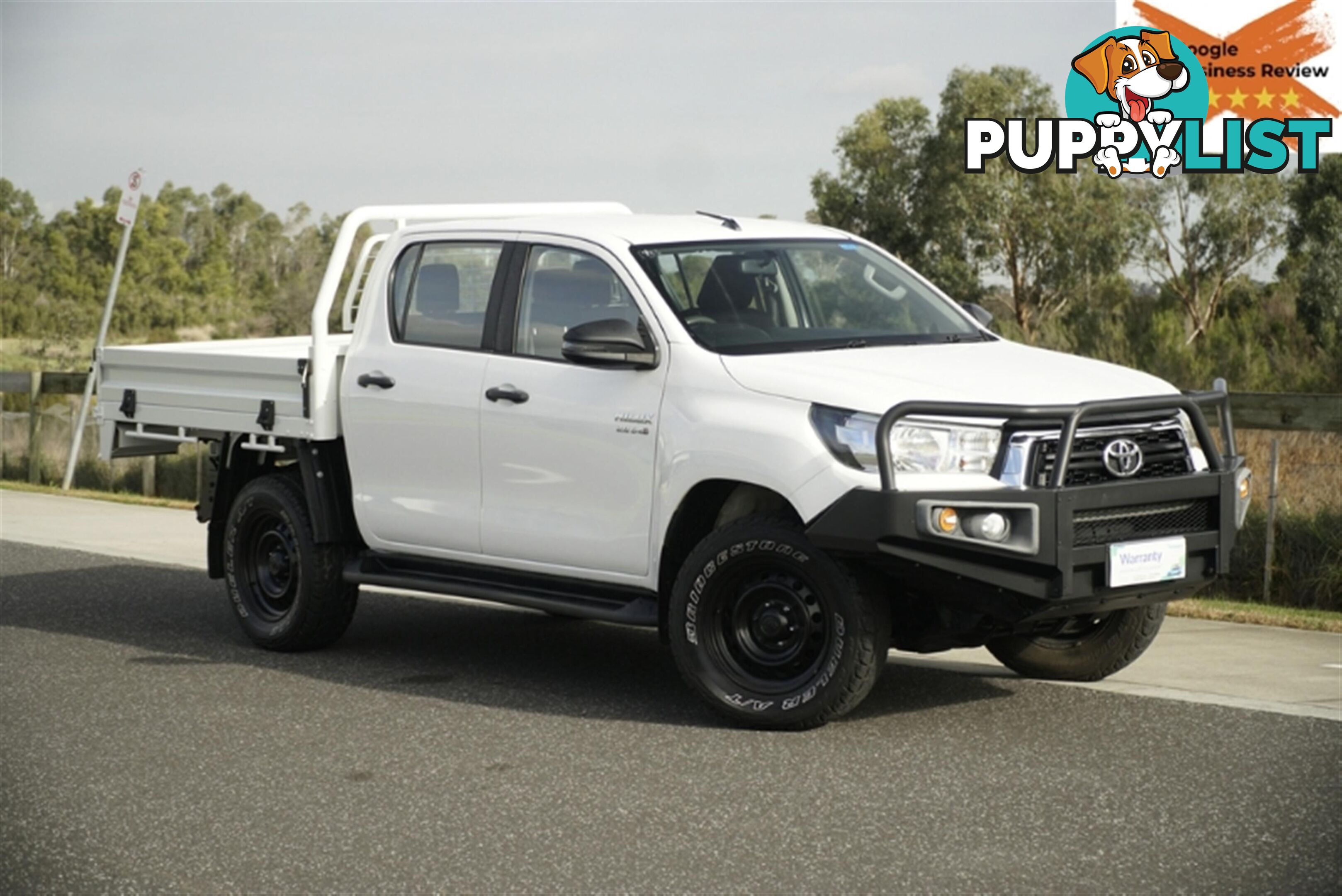 2019 TOYOTA HILUX SR DUAL CAB GUN126R CAB CHASSIS