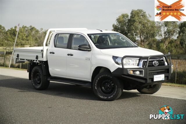 2019 TOYOTA HILUX SR DUAL CAB GUN126R CAB CHASSIS