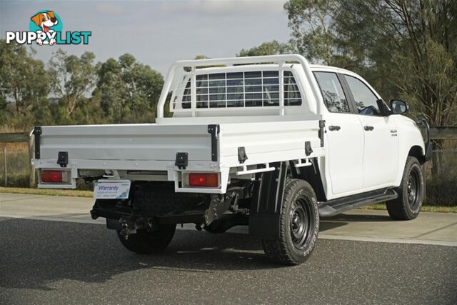 2019 TOYOTA HILUX SR DUAL CAB GUN126R CAB CHASSIS