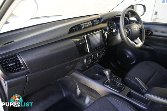 2019 TOYOTA HILUX SR DUAL CAB GUN126R CAB CHASSIS