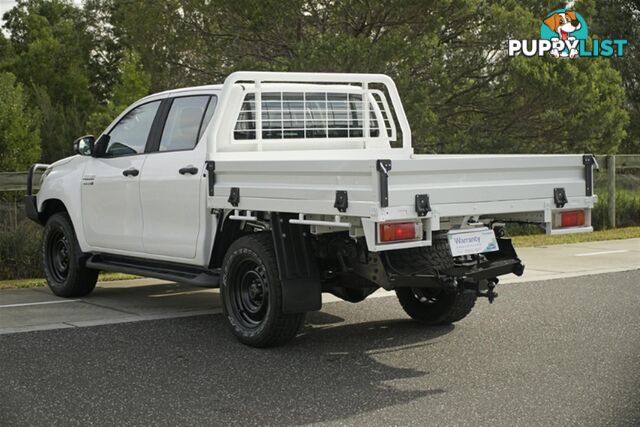 2019 TOYOTA HILUX SR DUAL CAB GUN126R CAB CHASSIS