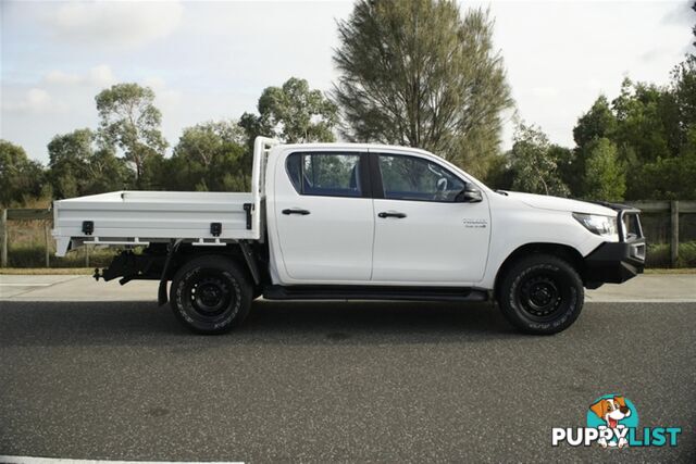 2019 TOYOTA HILUX SR DUAL CAB GUN126R CAB CHASSIS