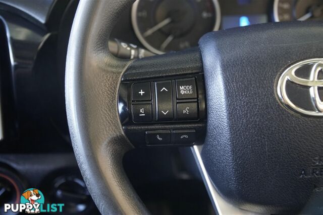 2019 TOYOTA HILUX SR DUAL CAB GUN126R CAB CHASSIS