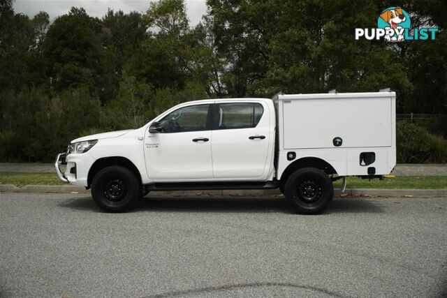 2019 TOYOTA HILUX SR DUAL CAB GUN126R CAB CHASSIS