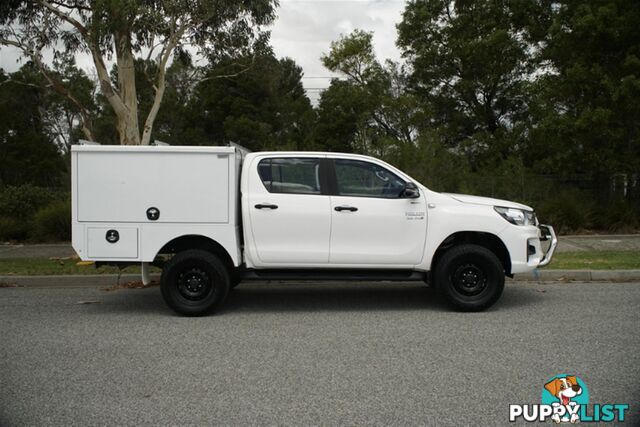 2019 TOYOTA HILUX SR DUAL CAB GUN126R CAB CHASSIS