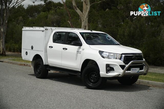 2019 TOYOTA HILUX SR DUAL CAB GUN126R CAB CHASSIS