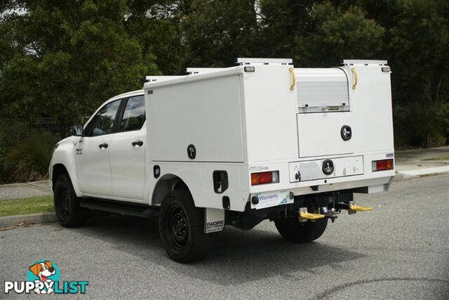 2019 TOYOTA HILUX SR DUAL CAB GUN126R CAB CHASSIS