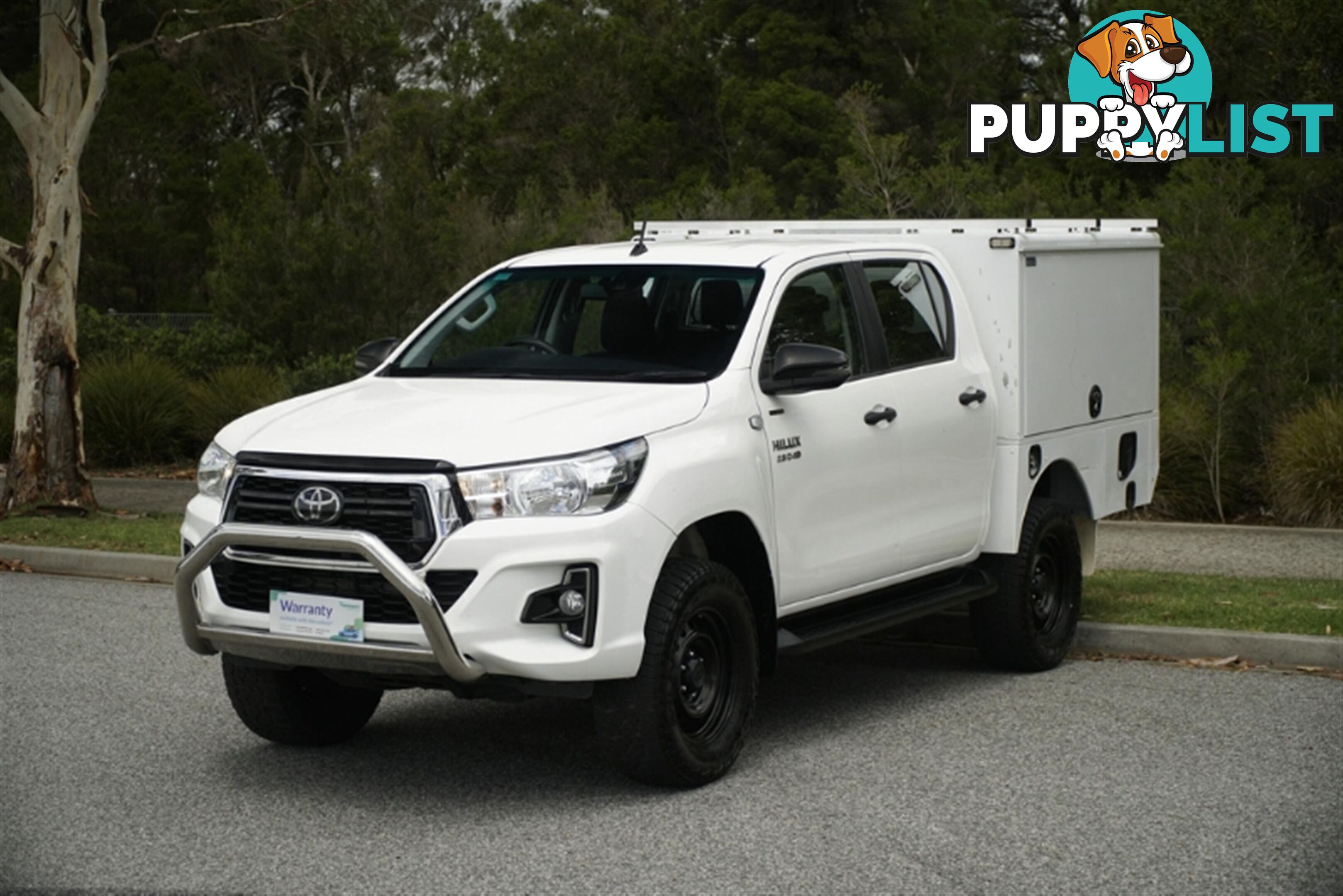 2019 TOYOTA HILUX SR DUAL CAB GUN126R CAB CHASSIS