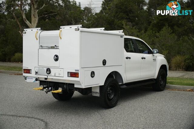 2019 TOYOTA HILUX SR DUAL CAB GUN126R CAB CHASSIS