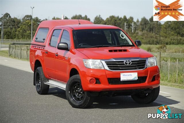 2014 TOYOTA HILUX SR DUAL CAB KUN26R MY14 UTILITY