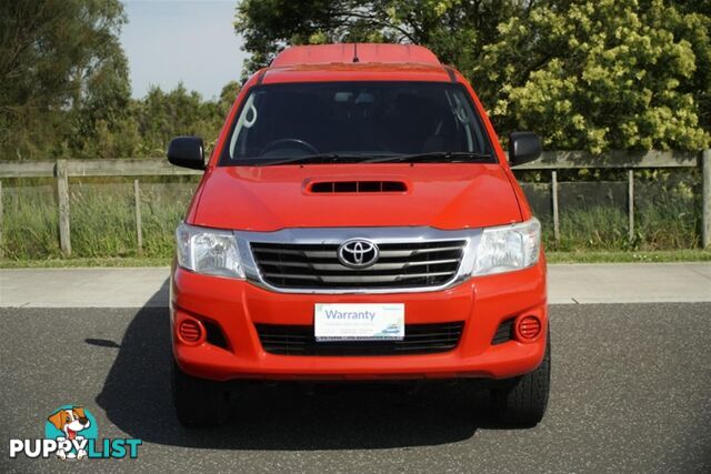 2014 TOYOTA HILUX SR DUAL CAB KUN26R MY14 UTILITY