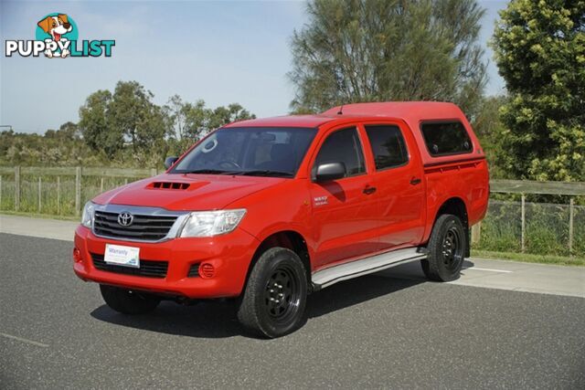 2014 TOYOTA HILUX SR DUAL CAB KUN26R MY14 UTILITY