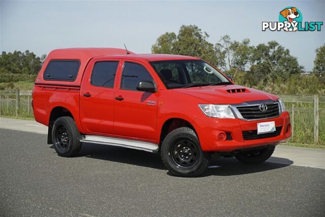 2014 TOYOTA HILUX SR DUAL CAB KUN26R MY14 UTILITY