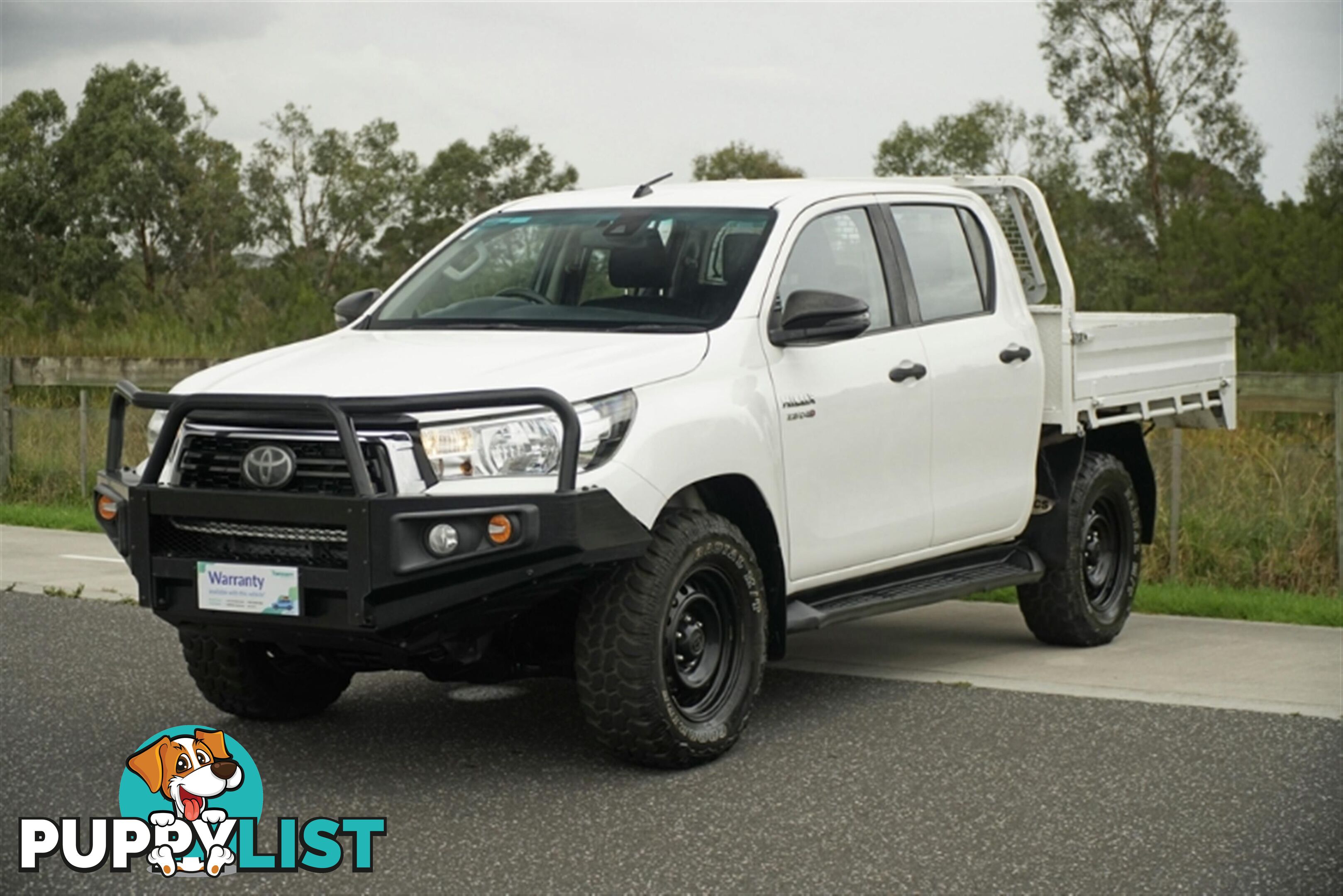 2019 TOYOTA HILUX SR DUAL CAB GUN126R CAB CHASSIS