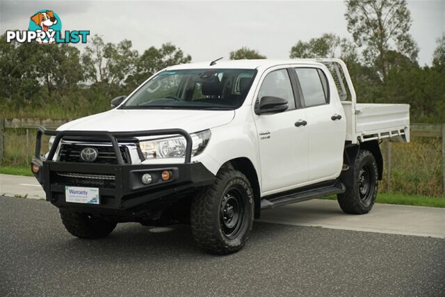 2019 TOYOTA HILUX SR DUAL CAB GUN126R CAB CHASSIS