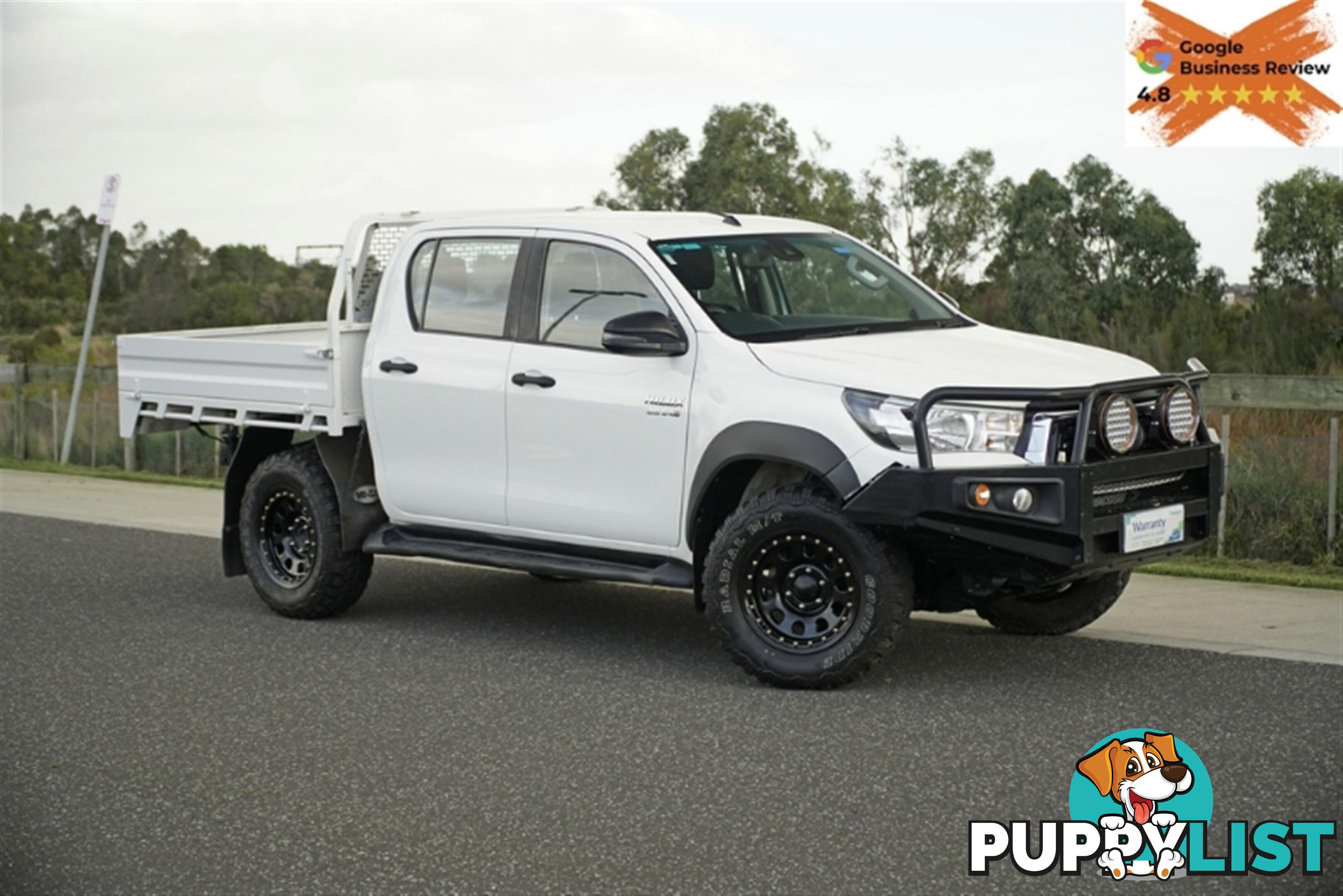 2019 TOYOTA HILUX SR DUAL CAB GUN126R CAB CHASSIS