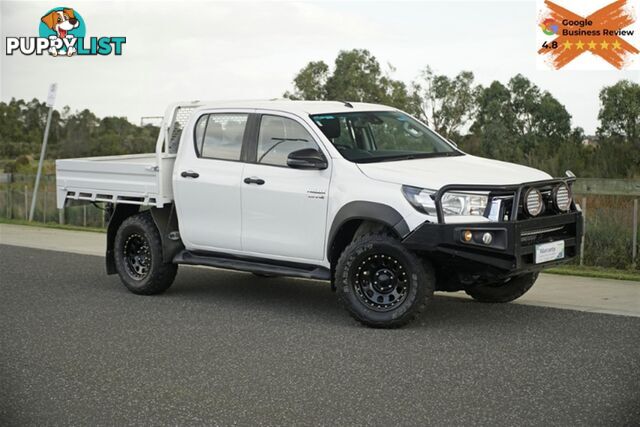 2019 TOYOTA HILUX SR DUAL CAB GUN126R CAB CHASSIS