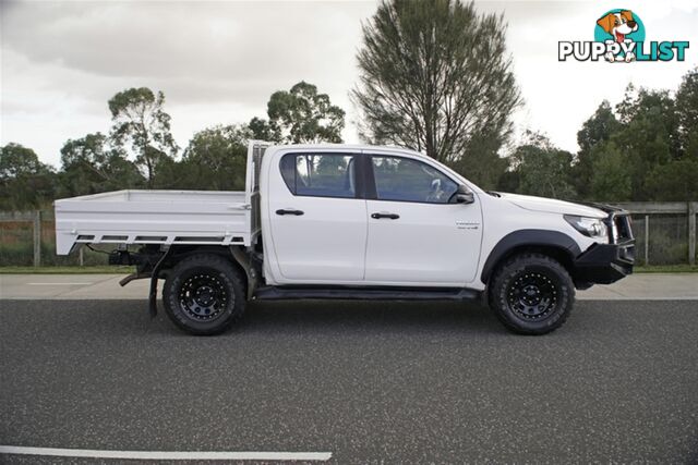 2019 TOYOTA HILUX SR DUAL CAB GUN126R CAB CHASSIS