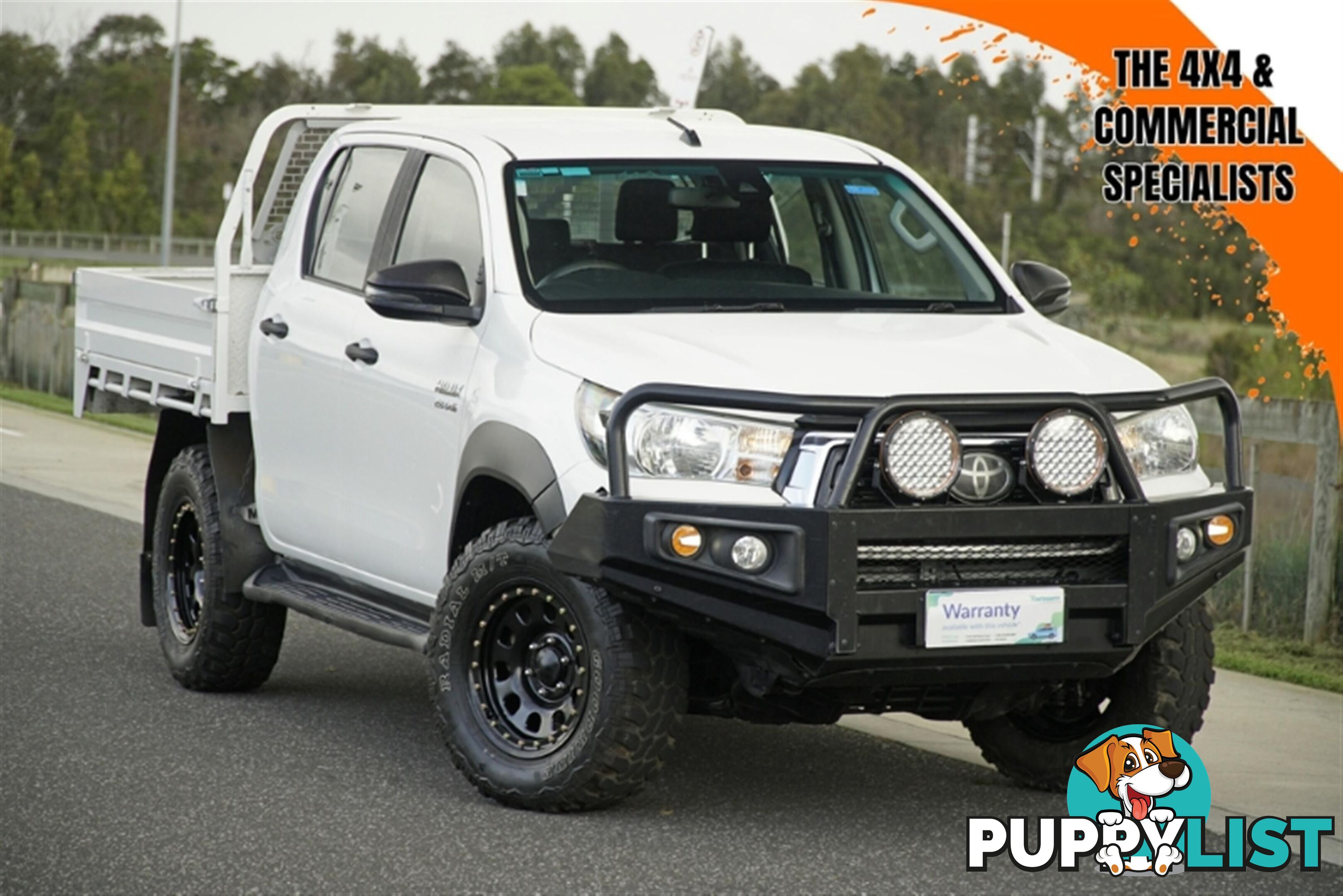 2019 TOYOTA HILUX SR DUAL CAB GUN126R CAB CHASSIS
