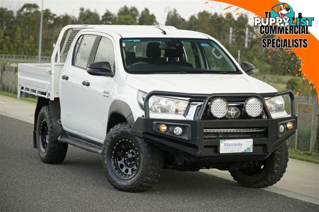 2019 TOYOTA HILUX SR DUAL CAB GUN126R CAB CHASSIS