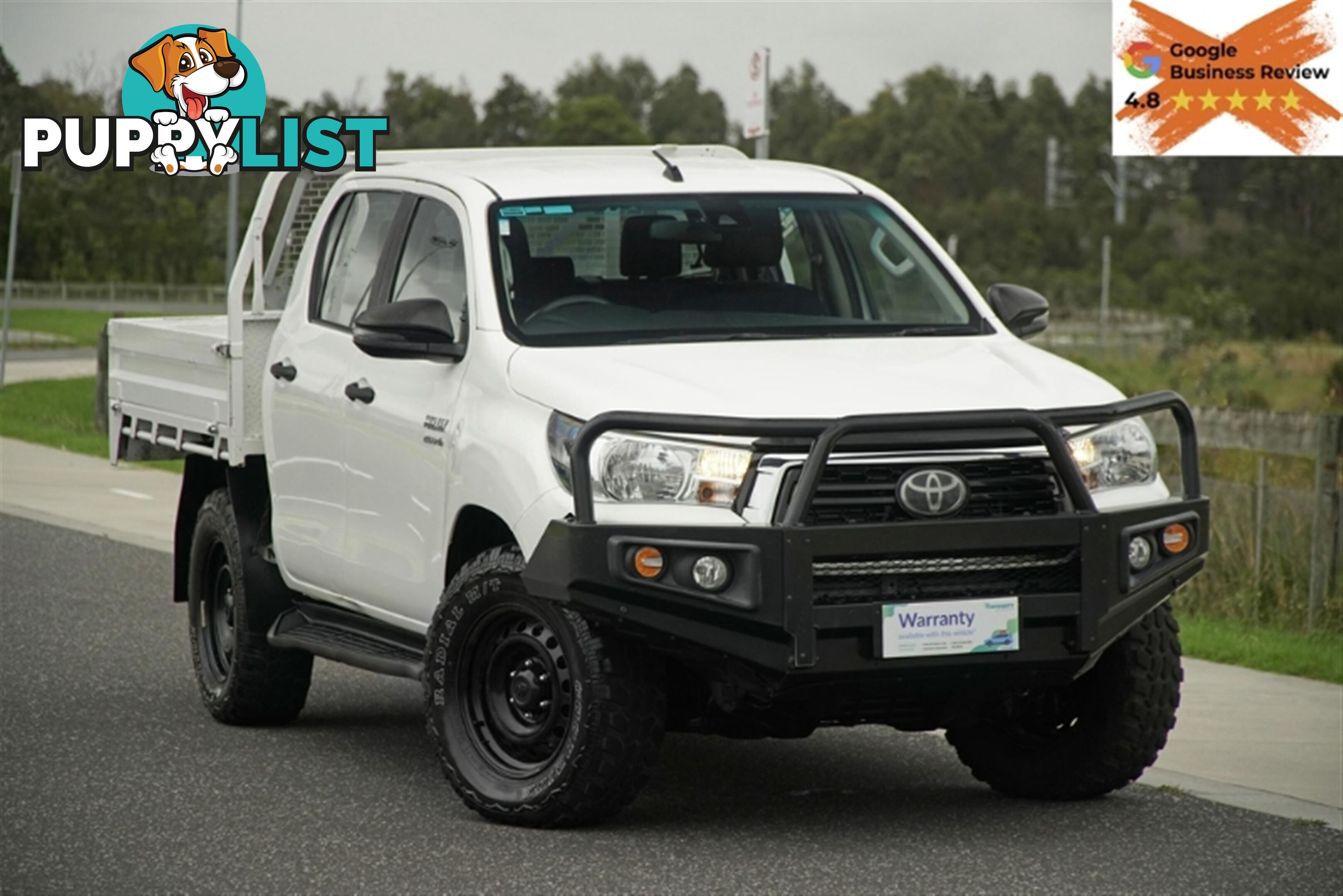 2019 TOYOTA HILUX SR DUAL CAB GUN126R CAB CHASSIS