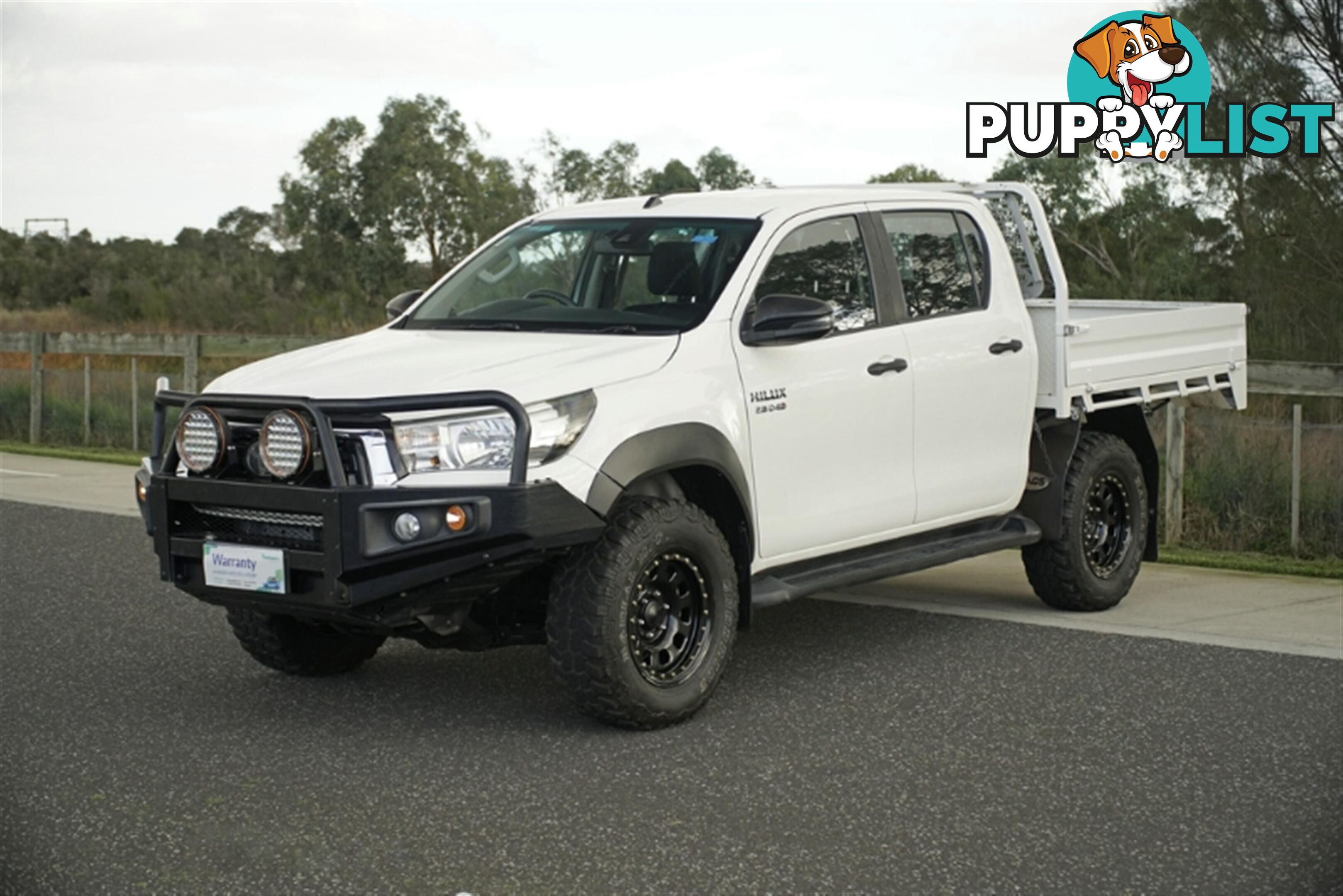 2019 TOYOTA HILUX SR DUAL CAB GUN126R CAB CHASSIS