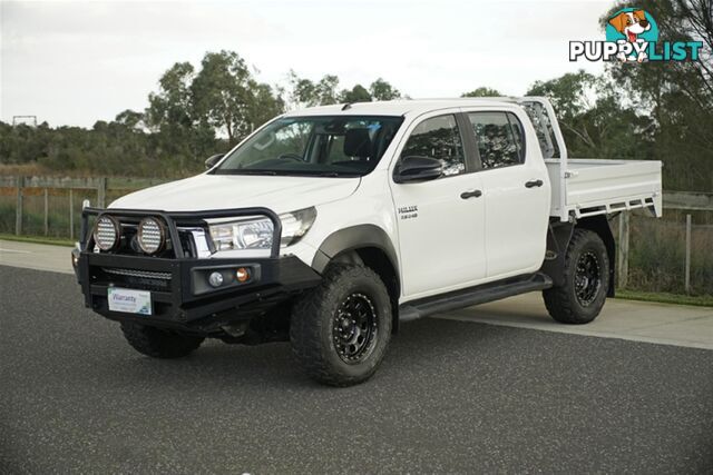 2019 TOYOTA HILUX SR DUAL CAB GUN126R CAB CHASSIS