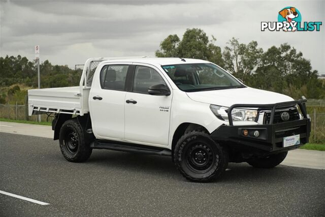 2019 TOYOTA HILUX SR DUAL CAB GUN126R CAB CHASSIS