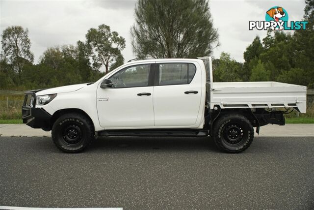 2019 TOYOTA HILUX SR DUAL CAB GUN126R CAB CHASSIS