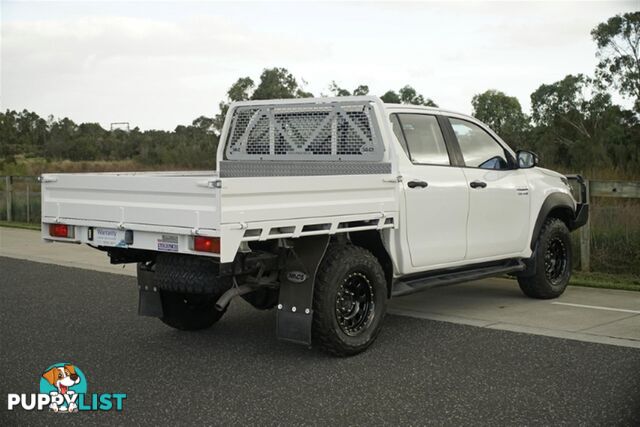 2019 TOYOTA HILUX SR DUAL CAB GUN126R CAB CHASSIS