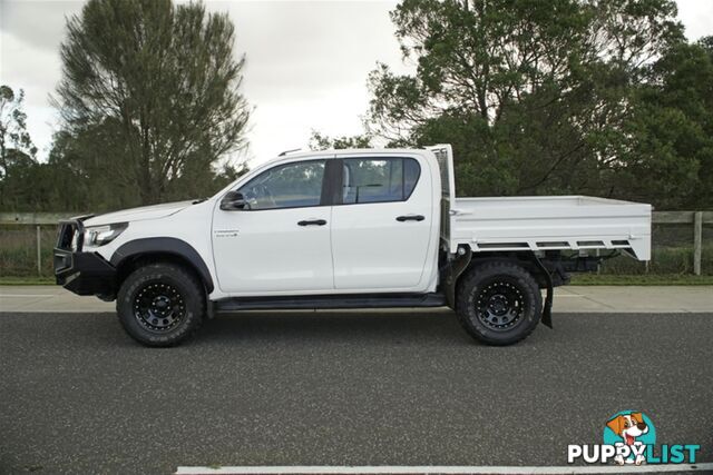 2019 TOYOTA HILUX SR DUAL CAB GUN126R CAB CHASSIS