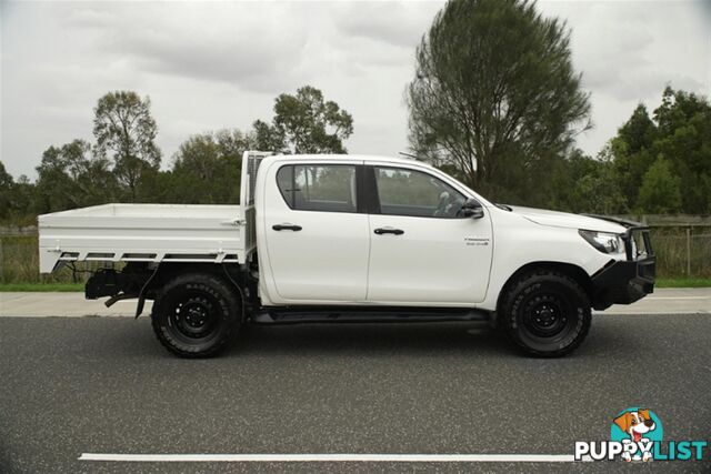 2019 TOYOTA HILUX SR DUAL CAB GUN126R CAB CHASSIS